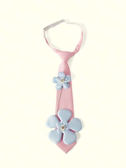 Popjeli 1 chiếc vòng cổ choker đính đá hoa trơn màu đen/hồng/thời trang dành cho nữ, thích hợp cho các buổi hẹn hò, mặc hàng ngày, mua sắm, tiệc tùng, làm quà tặng cho trang phục trang trí Giáng sinh