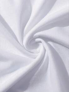 Camiseta casual de mujer 100% algodón, cuello redondo, manga corta, tela ligeramente elástica, diseño cómodo, adecuada para todas las estaciones, una prenda imprescindible para salir y viajar. - Blanco - Ver 6