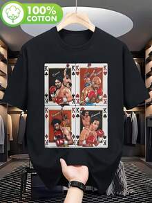 Men Sports Tees & Tanks - 黑色 - 查看 6