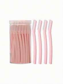 1/3/5/12/20pcs Eyebrow Razors, Exfoliating And Hair Removal Tools, Body And Face Eyebrow Shaving Razors, Multi-Color Hair Removal Tools, Beginner Eyebrow Shaping Tool Set, Precise Protective Cover, Women's Eyebrow Shaping Tools, Suitable For Daily Or Travel Use, Easy-To-Use Unisex Eyebrow Razors For Trimming And Shaping Eyebrows - Multicolor - View 5