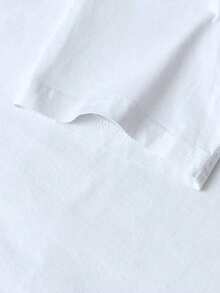 NewSummerCasual White Short-Sleeved Crew Neck T-Shirt, Urban Style, Made Of Pure Cotton, Comfortable And Breathable, With A Frog Print, Y2K Style, Casual And Versatile For Everyday Wear. Unisex Loose-Fitting Short-Sleeved Crew Neck T-Shirt With A Vintage Urban Style - 白色 2 - 查看 4