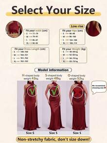 Nuevo elegante vestido largo de satén de unicolor para mujer con cuello halter, botones, cintura alta, espalda descubierta y cintura ceñida, adecuado para bodas, galas, citas y otras ocasiones, color negro primaveral - Rojo - Ver 4