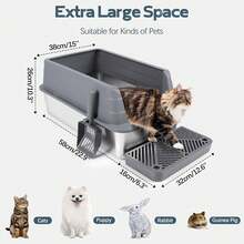Lettiera per gatti - grigio scuro - Visualizzare 2