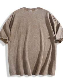 Disney Oversize Round Neck Washed T-Shirt With Disney Ariel Print, Disneyland, Disney Animal Kingdom, Disney Family Vacation Trip, Summer Outfits For Women, Vacation Outfits Women, Dresses,, Dresses For Women, Summer Clothes, Summer Tops, Capris For Women, Rompers For Women, Jeans For Women, Jorts, Graphic Tees Women, Tank Tops Women, Dresses For Women Summer, Summer Tops, Summer Clothes, Summer, Swimsuits For Woman, Bathing Suits For Women, Bikinis, White Tank Top, Women Sweatshirts & Hoodies, Cord Sets For Women, Trajes Elegantes De Mujer, Conjuntos De Dos Piezas Para Mujer, Skirt Two Piece Set, Conjuntos De Mujer, Blusas, Trajes De Mujer Casual, Free Shipping, Co Ords Sets Women, Faldas - Khaki - View 2