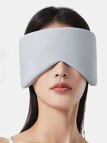 1 pieza Máscara de ojos con cubierta y orejeras 2 en 1, diseño portátil adecuado para durmientes de lado, unisex adulto y parejas - B - Ver 10
