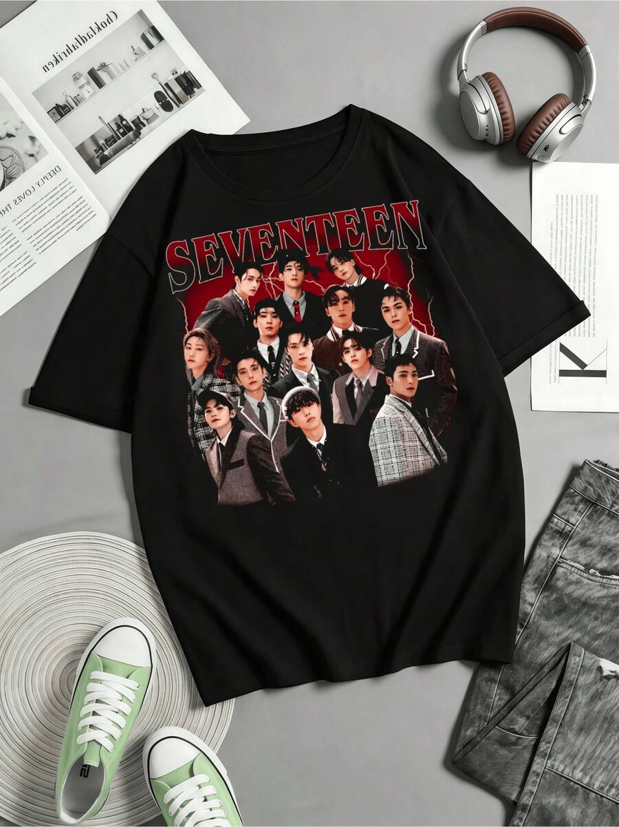 Women T-Shirts - Black - View 1