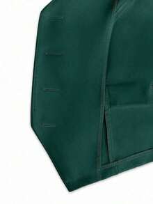 Conjunto de top de chaleco y pantalones de mujer talla grande elegante y romántico en color rosa con cuello en V, conjunto de ropa de cumpleaños para primavera/verano para mujer, conjunto de monos elegantes, traje formal de negocios elegante para - Verde - Ver 6
