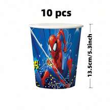 Hasbro Superhero Children's Birthday Party Decorations, Includes Banner, Paper Plates, Napkins, Tablecloth, Utensils And Other Party Decor Items - Multicolor - View 13