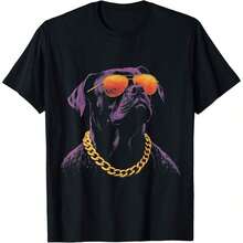 1 All Seasons Bernese Mountain Dog Print T-Shirt, Pure Cotton, Single Side Print, Round Neck, Short Sleeve, Unisex, Base Layer, 180g, 100% Cotton. - 顏色 4 - 查看 7