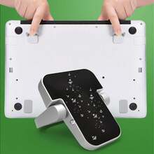 1pc Portable Laptop Stand: Invisible, Foldable, Ergonomic Desktop Support Suitable For 10-18 Inch Laptops, Tablets, Keyboards And Phones - Support Frame - View 9