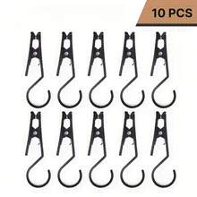 Outdoor Portable Tent Clips, Suitable For 6/10 Person Tents - Multi-Functional Hooks For Camping, Travel And Other Scenarios - Can Safely Hang Clothes, Towels And Equipment - Multicolor - View 3