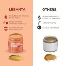 Lebanta Raw Batana Oil - 100% Pure, Organic 4oz Batana From Honduras For Thick And Strong Natural Hair - Dr. Sebi Unrefined Cold Pressed Cosmetic Scalp Mask Gifts For Women (1 Pack) - default - 查看 4