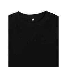 Camiseta de Verano Premium Estampada para Mujer 100% Algodón Camiseta con la Frase 'By God Spoiled By My Husband Protected By Boths' - Negro - Ver 2