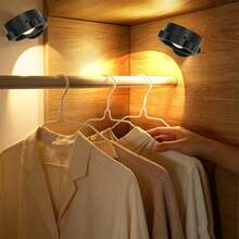 1/2 Pack Rechargeable Magnetic Wall Lamp, Touch & Remote Control LED Reading Light, 3 Color Modes, Dimmable And 360° Rotatable, Suitable For Bedroom And Bedside - Multicolor - View 8