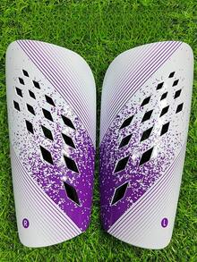 Rigid Soccer Shin Guards Special For Competition And Training - Black - View 1