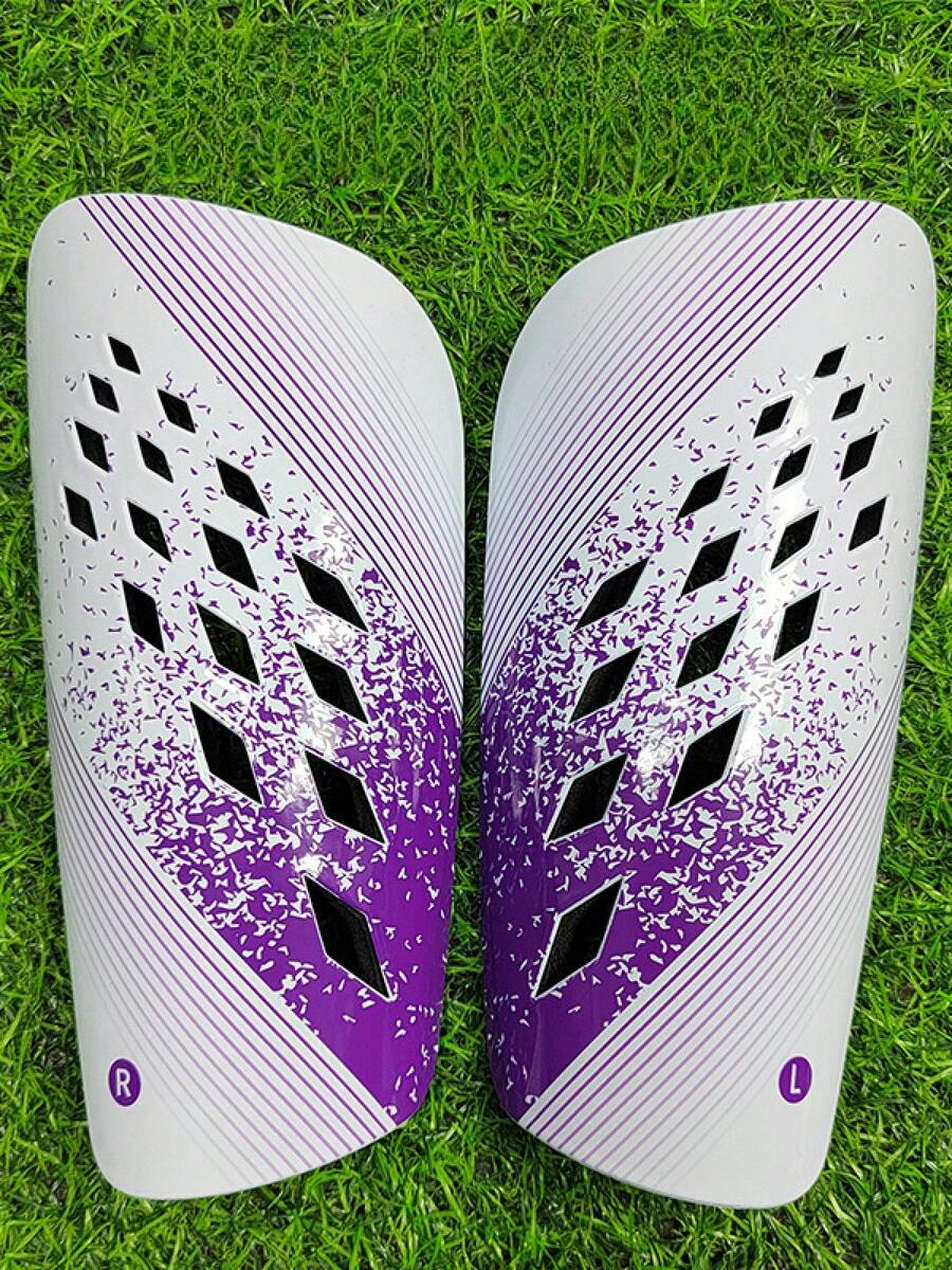 Rigid Soccer Shin Guards Special For Competition And Training - Black - View 1