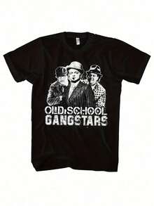 Unisex Olsenbande Old School Gangsters T-Shirt Featuring Egon, Benny, Kjeld, Borge, And Yvonne Franz, For Men And Women. Soft And Versatile, This All-Season Casual Streetwear Essential Is Perfect For Everyday Wear And Makes A Great Gift For Fans And Friends. With Its Crisp, Streamlined Cut, This Garment Creates A Clean And Vibrant Look. Its Relaxed Yet Flattering Silhouette Suits All Body Types, Offering A Style That Is Both Casual And Sophisticated. - 風格 - 查看 7