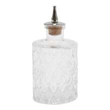 Bottle Set Of 3 Glass Bitter Bottles For Mixing Drinks Dispenser With Top Covers - 查看 11