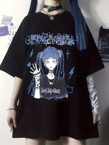 Women T-Shirts - Black - View 1