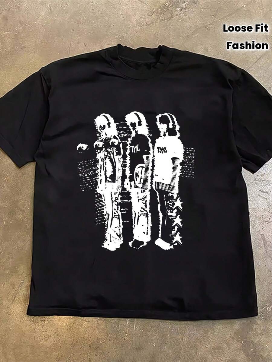 Women T-Shirts - Black - View 1