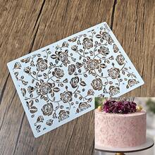 Molde en forma de espiga de trigo hueco de material PET para decorar pasteles, galletas, fondant y postres en bodas, cumpleaños y fiestas - Blanco - Ver 24