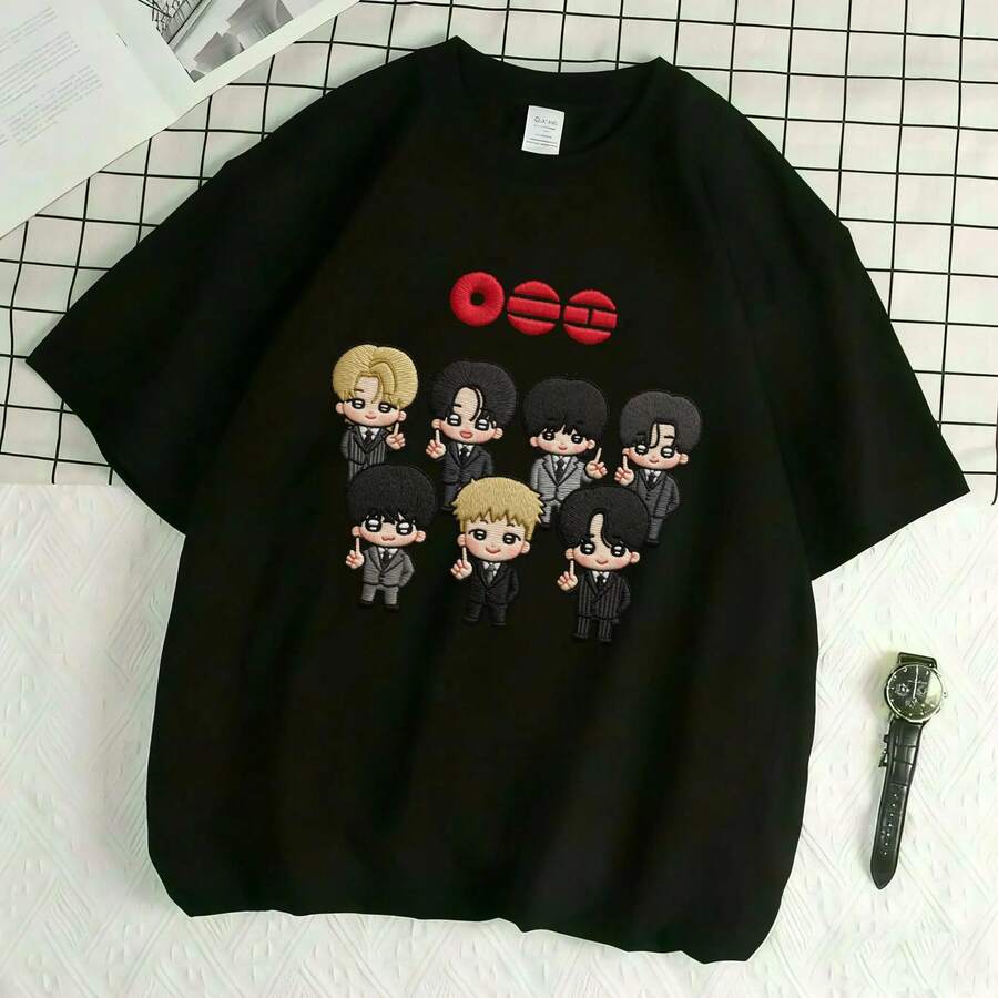 Camiseta con Impresión Simil Bordado 2026 - D-1 - Ver 1