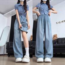 Women Outdoor Pants - [Fleece-lined] Dark Blue - Petite - View 1