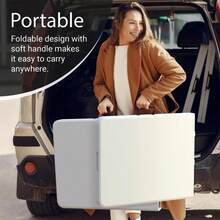 3/3.5/4/5.5/6/8 Ft Plastic Folding Table Perfect Indoor/Outdoor Dining Parties - White - View 5