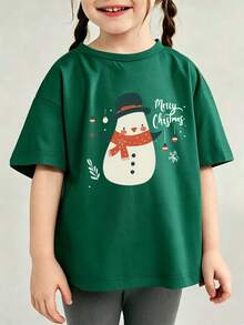 Young Girls T-Shirts - Green - View 6