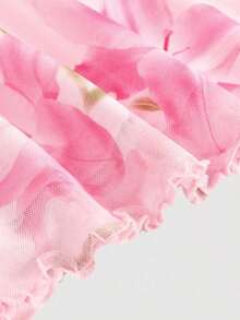 Women Midi Dresses - Rose - View 4
