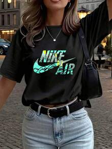 Women T-Shirts - Black - View 6