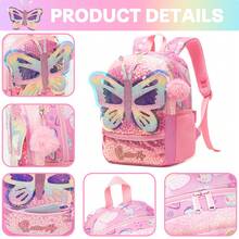 Conjunto de mochila para portátil para adolescentes, mochila escolar diaria para adolescentes - mochila pequeña - Ver 3