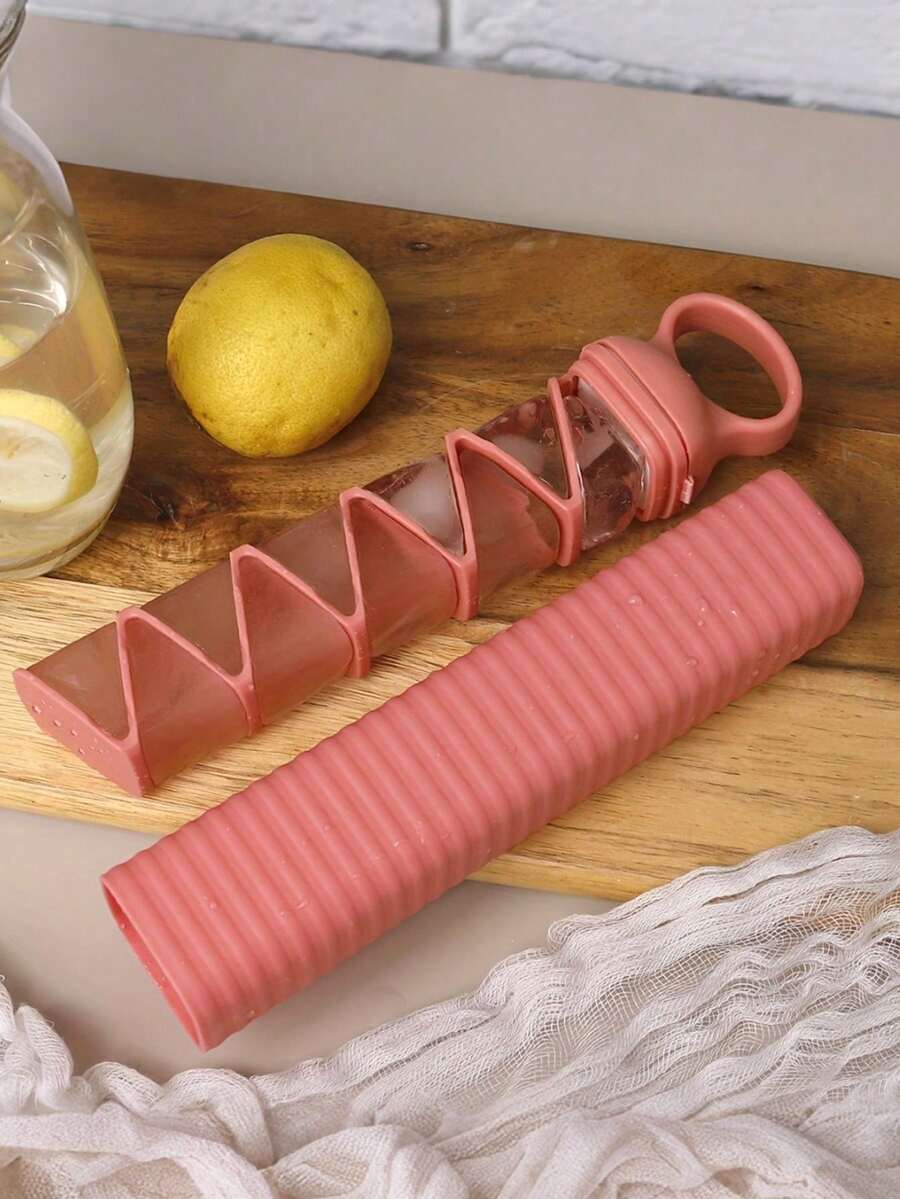 Triangle Ice Cube Mold, Easy Release Fast Cooling, Portable DIY Frozen Ice Mold, Suitable For Cold Drinks, Coffee And Juice, Essential Kitchen Tool For Summer - Multicolor - View 1