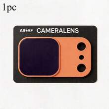 1 pieza Protector de lente de cámara con textura de metal mate, película de lente integrada AR+AF anti-reflejo, HD anti-deslumbramiento, a prueba de golpes y polvo, sin pérdida de calidad de imagen, compatible con iPhone 17 Pro/17 Pro Max, filtro de teléfono, protector de lente magnético ARAF - Película para lentes magnéticas - Ver 9