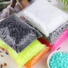 1000颗袋装拼豆，创意DIY拼拼豆豆手工工艺配件，成人适用 - 彩色 - 查看 5