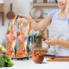 1 cái bọc chống bụi cho máy xay thực phẩm, bọc chống bụi cho máy ép trái cây gia đình, bọc máy chế biến thực phẩm có thể giặt được, bọc chống bụi cho máy ép trái cây gia đình, bọc bảo quản nhà bếp đẹp mắt. - Bảo hiểm đầy đủ - Xem 6
