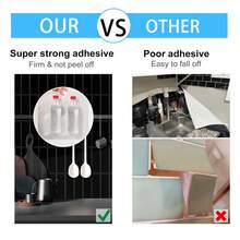 WalDecoo 2pcs/10pcs/15pcs (2.5mm Thick Design) Black Square Tile Stickers, Removable Adhesive Wall Decals, Waterproof & Oil-Proof For Kitchen, Bathroom, Home Decor, Birthday, Graduation, Holiday Gift - HB606 - View 5