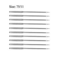 10/60pcs Sewing Machine Needles Universal Tool 65/9 75/11 90/14 100/16 110/18 For Brother Janome Singer - C-Brown - View 8