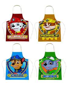 1件裝 PAW Patrol 圍裙設計,適用於繪畫、手工、廚房與烹飪防護 - 彩色 - 查看 2