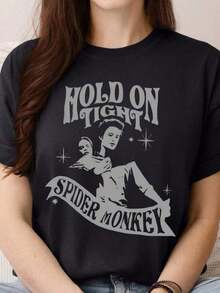 Women T-Shirts - Black - View 1