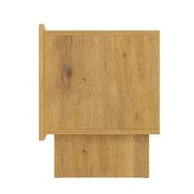 TV Cabinet With Wave Pattern / Modern Style TV Cabinet / 155 Cm Media Console With Storage Space / Four Doors And Cable Management In Wood Look / Easy To Assemble / Suitable For The Living Room - 自然色 - 查看 9