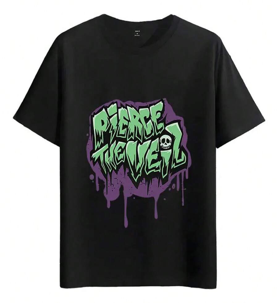 Tshirt Muscle Freaks Gothic Style T-Shirt - 黑色 - 查看 1