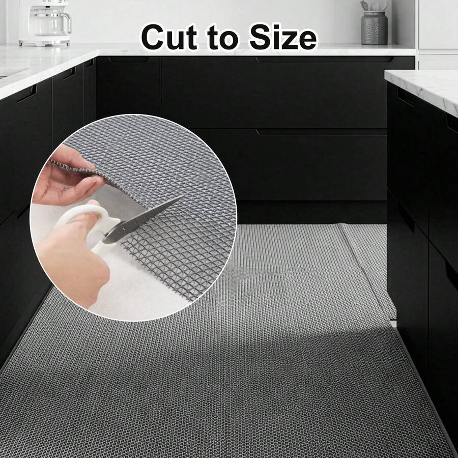 Drainage Non Slip Floor Mat Rubber Mat Garage Pools Restaurant Bars Bathroom - Gray-300 X 88 - View 1