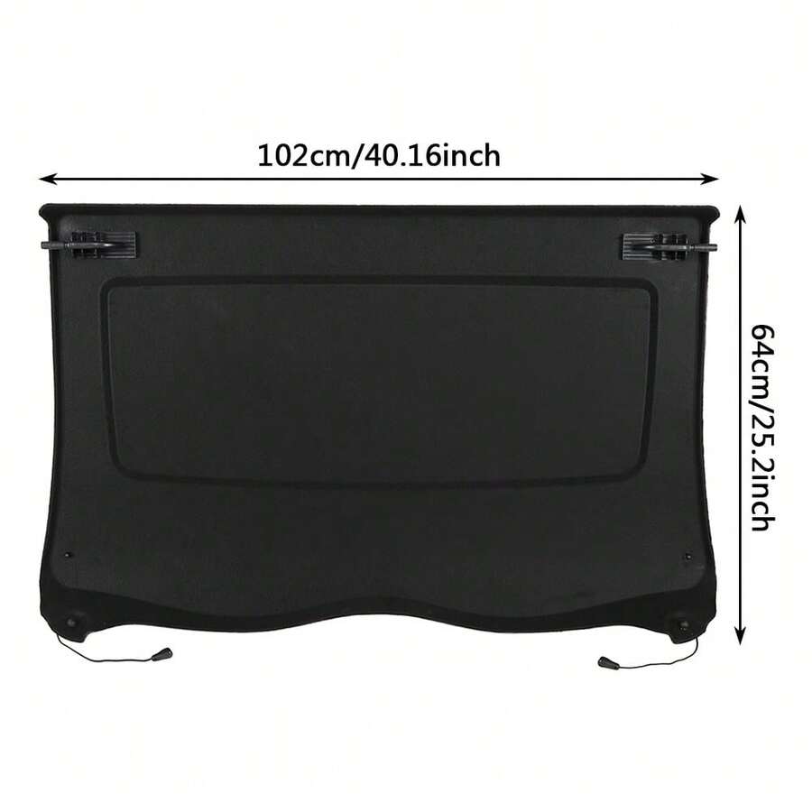 1pc 04-11 Focus MK2 Rear Cargo Divider (Classic Style) – Classic Focus Trunk Divider, Cover Plate, Partition; New Focus Divider - A - View 1
