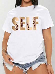 Classic New 2026 T-Shirt With The Phrase God Doesn't Play With Me For Women And Men, Religious Inspirational Message, Spiritual Gift Idea, A Perfect T-Shirt To Give To Friends And Family On Any Holiday Or Summer Occasion. - 白色 4 - 查看 1
