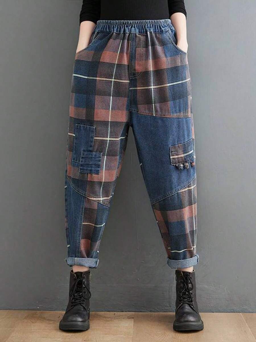 Women Jeans - Blue - View 1
