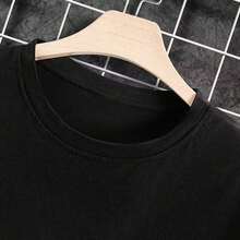 Camiseta Casual para Mujer con Estampado Moderno |   Cómodo, de manga corta, tela para todas las estaciones, lavable a máquina, adecuado para varias vacaciones, cuello redondo, diseño geométrico, ligeramente elástico. - Verde - Ver 5