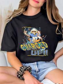 Women Full Of Energy! T-Shirt - 黑色 - 查看 7
