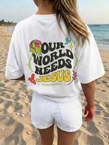 Women T-Shirts - White - View 1