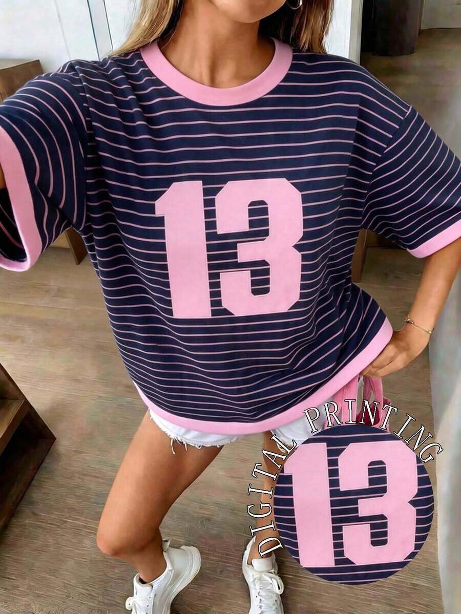 camiseta de manga corta con gráfico de estilo casual de calle, top de verano lindo para adolescentes, camisetas gráficas para damas para el verano, pedir camiseta personalizada, blusas de mujer para el verano, camisetas para damas, ca - Blanco - Ver 1